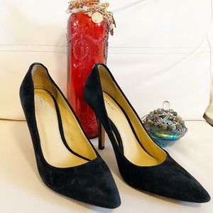 Coach - Classic Style - Pumps Black Suede
